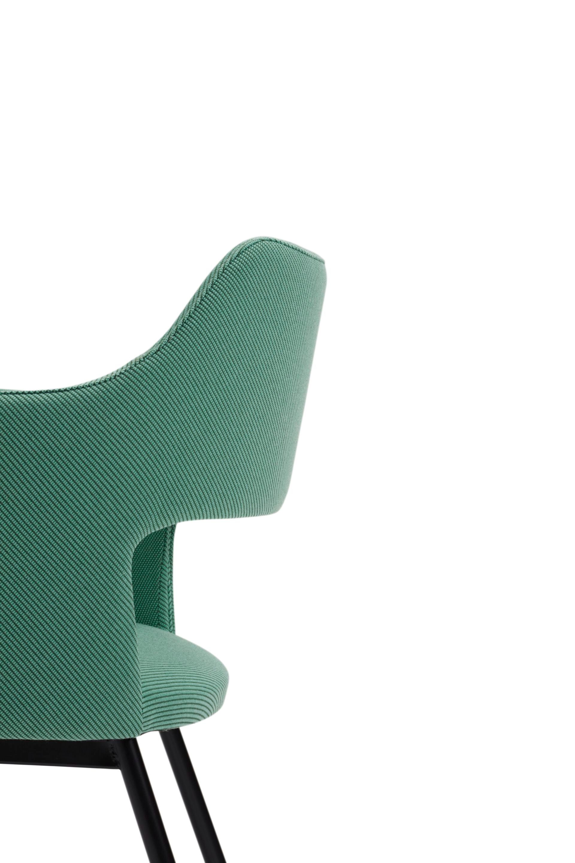 Мягкий тканевый стул с подлокотниками Origins 1971 Edith ARCH-00034980 - Вид №5