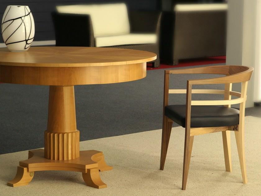 Morelato Кресло из клена с подлокотниками Contemporaneo Art. 3880 - Вид №6