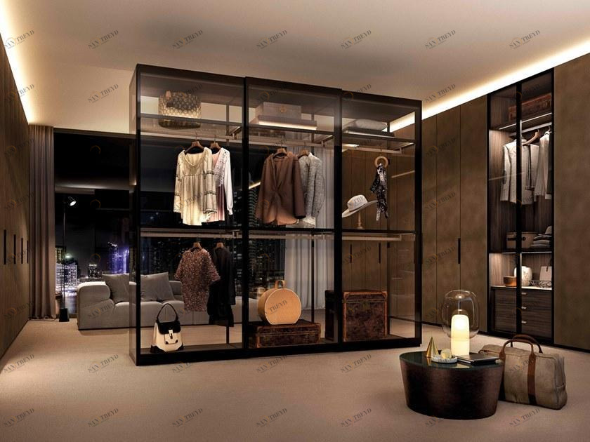 OLIVIERI Шкаф из алюминия и стекла sun-id-1362523