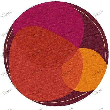 Deirdre Dyson Круглый ковер ручной работы Circular designs 28