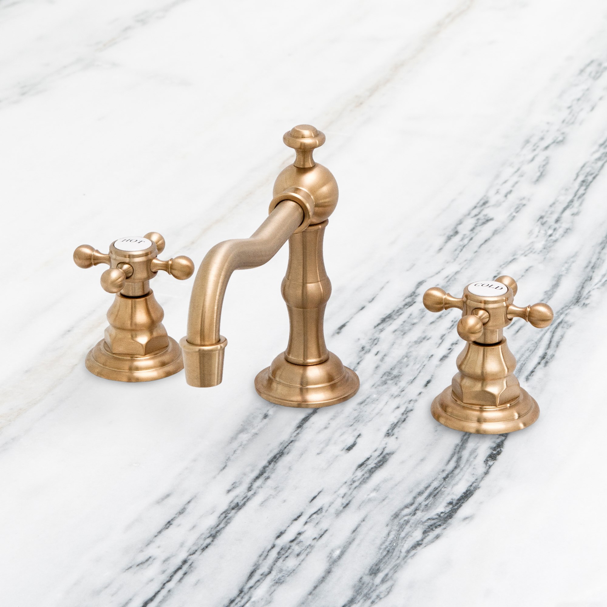 Смесители и Раковины 01090-190-606 Chesterfield Faucet - Satin Bronze Ambella  - Вид №1