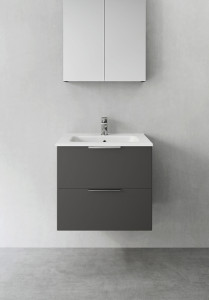 1390201 Шкаф Для Умывальника Antracit 600 Hafa  Антрацитовый