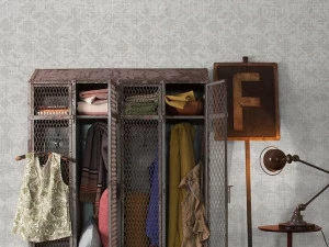 Inkiostro Bianco Обои с эффектом ткани