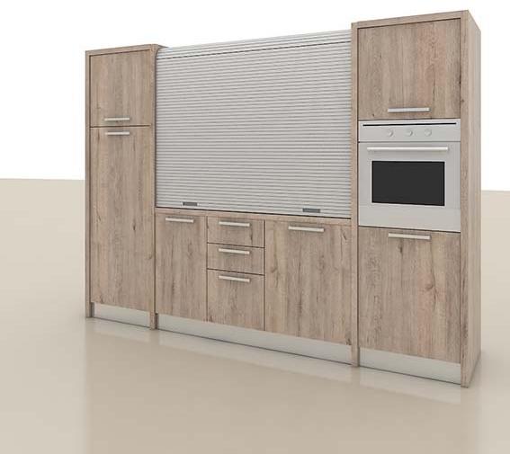 Mobilspazio Мини-кухня из дерева Zeus K137 - Вид №5