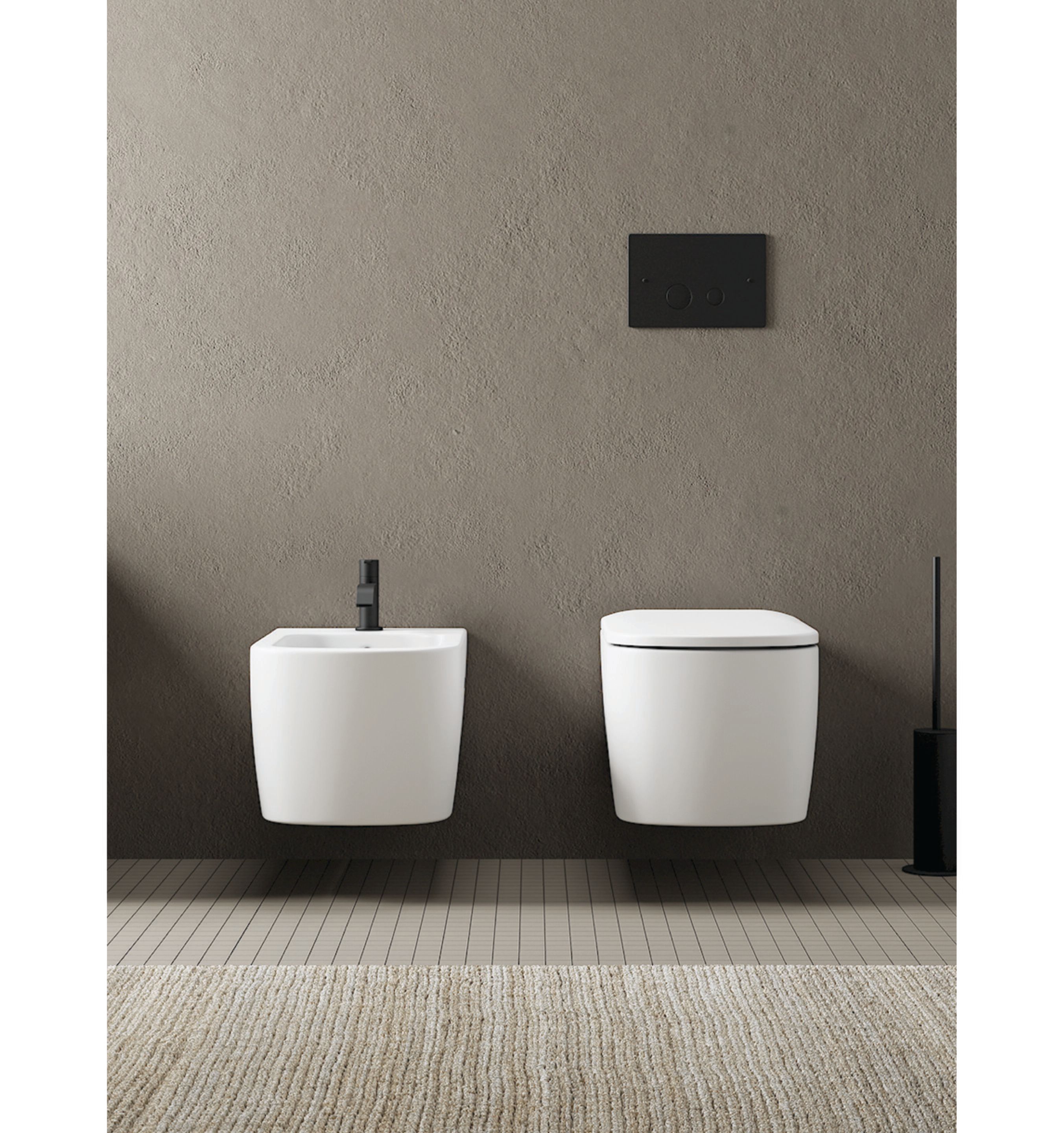 Керамическое подвесное биде Nic простой ARCH-00002170