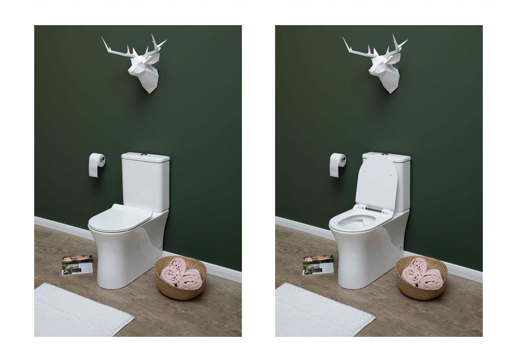 CL12249B1 Бачок для унитаза Белый Aquanet ROLL TOP Китай - Вид №2