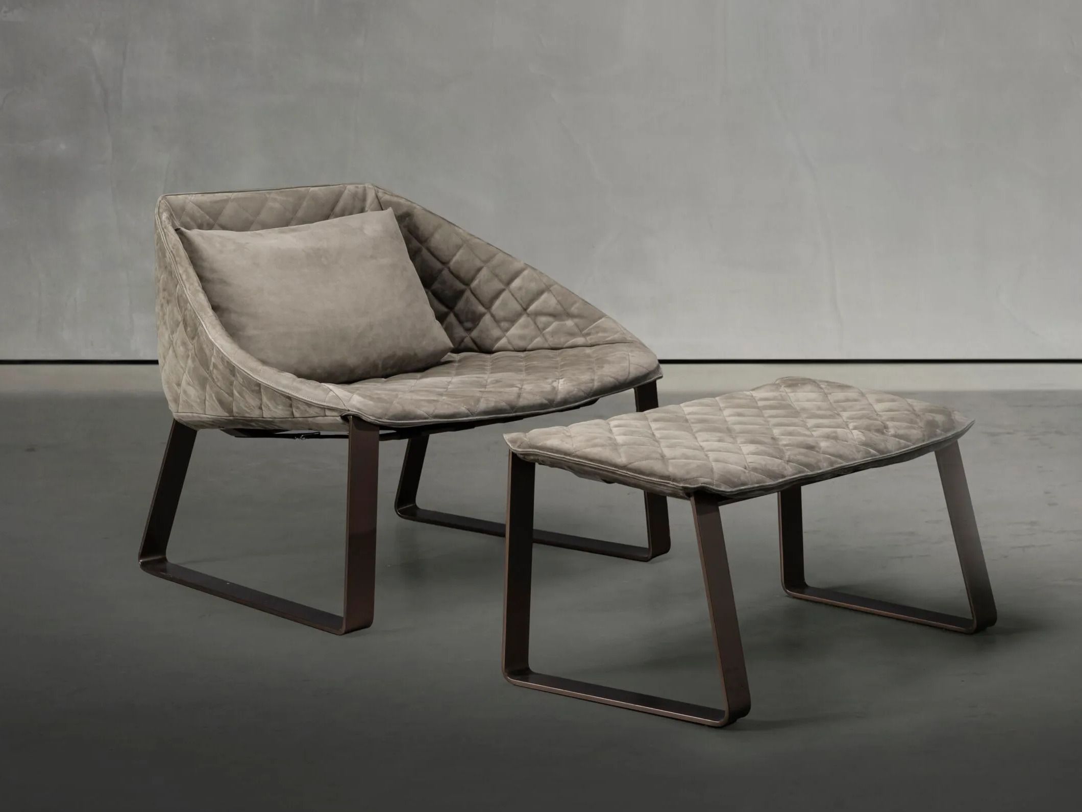 Кожаная подставка для ног Piet Boon KEKKE living ARCH-00030000 - Вид №1