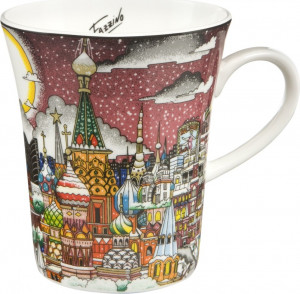 10638385 Goebel Кружка "Dasvidanya, моск.циpк" F Фарфор