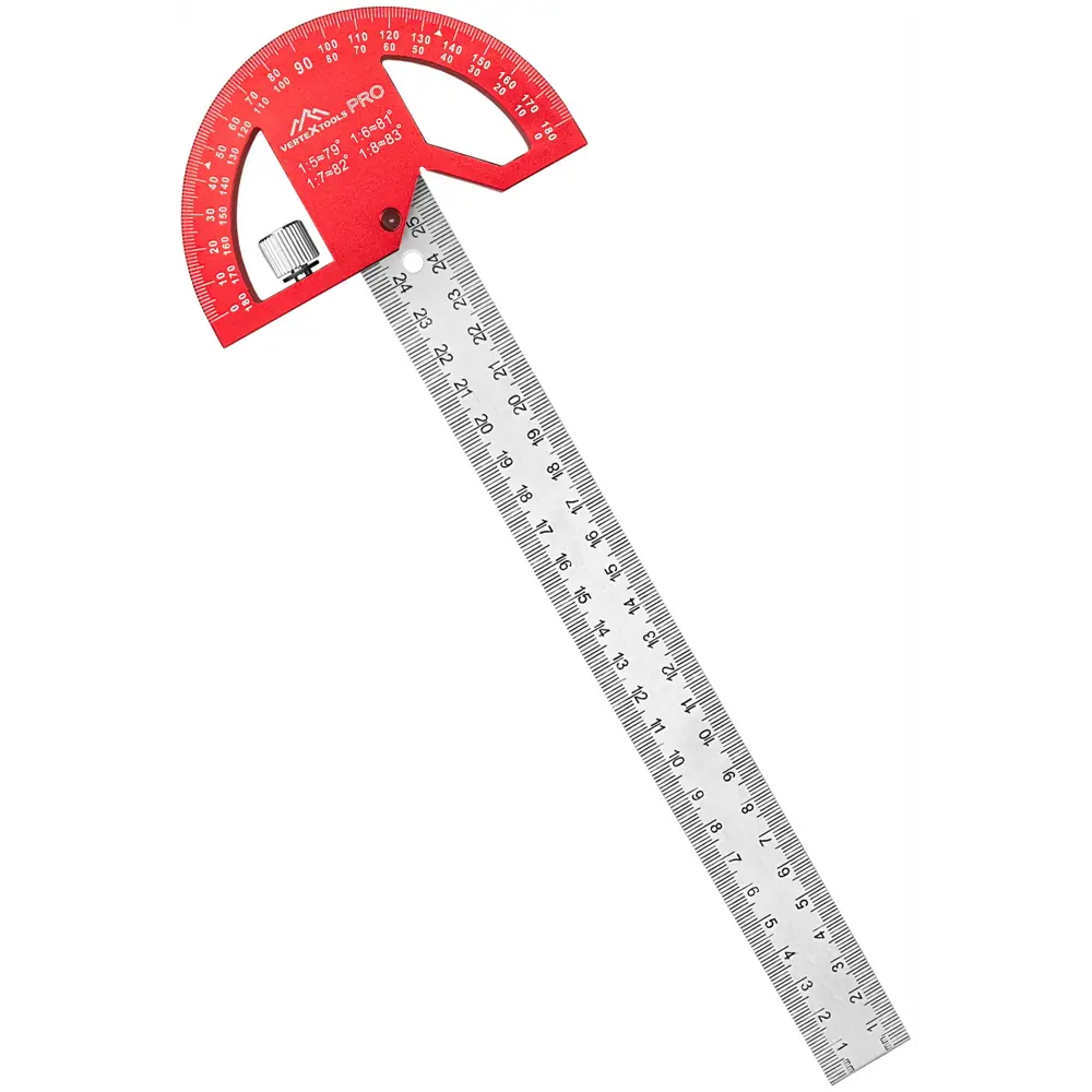 Линейка разметочная нержавеющая сталь Vertextools 3046-6 300 мм STLM-2190664