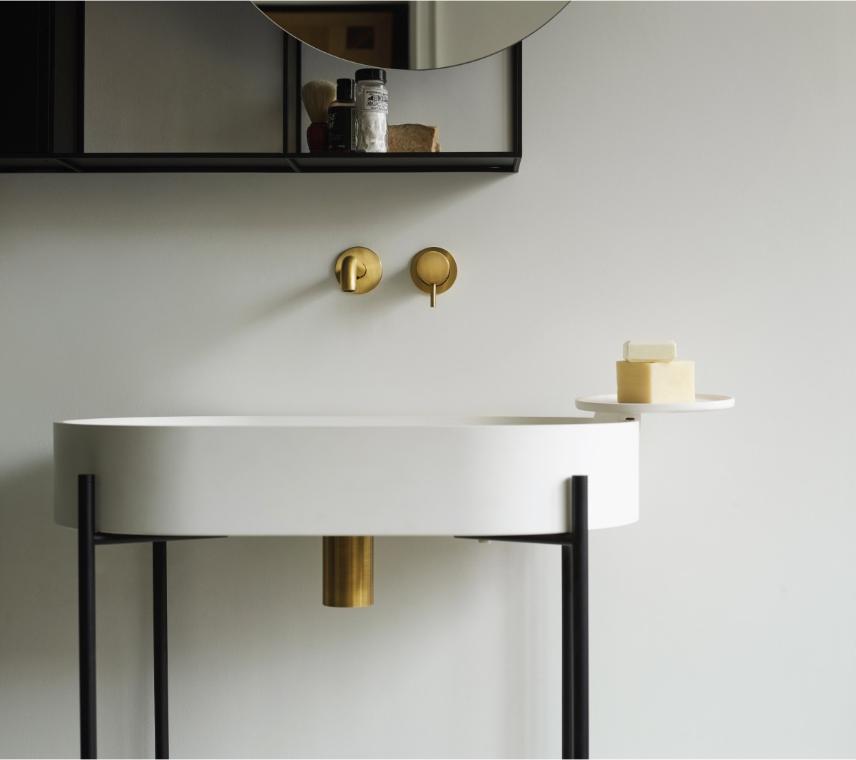 com_EXLAVSTANDBI Напольная раковина стоящая прямоугольная Ex.T Stand - Вид №1