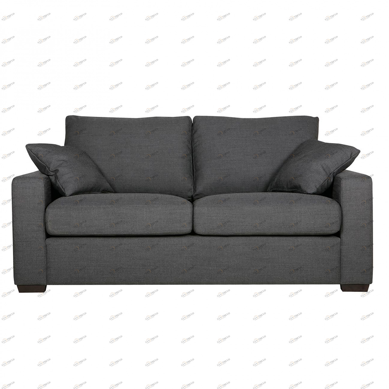 Диван Phoenix двухместный прямой темно-серый SITS PHOENIX 192255 Серый