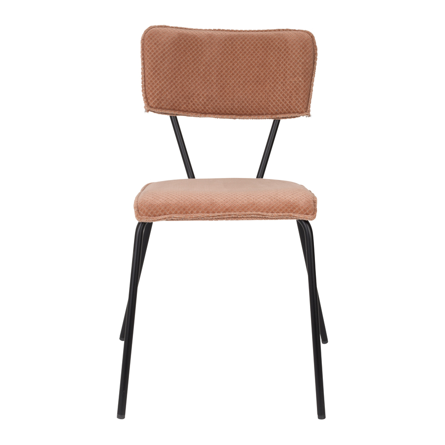 Стул Melonie розовый Dutchbone 1100347 - Вид №2