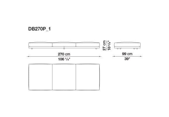 Кожаный диван B&B Italia док ARCH-00106863 - Вид №65