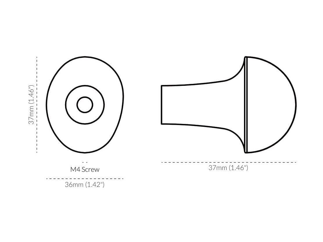 Керамическая ручка Lo & Co Interiors Pebble ARCH-00151195 - Вид №14