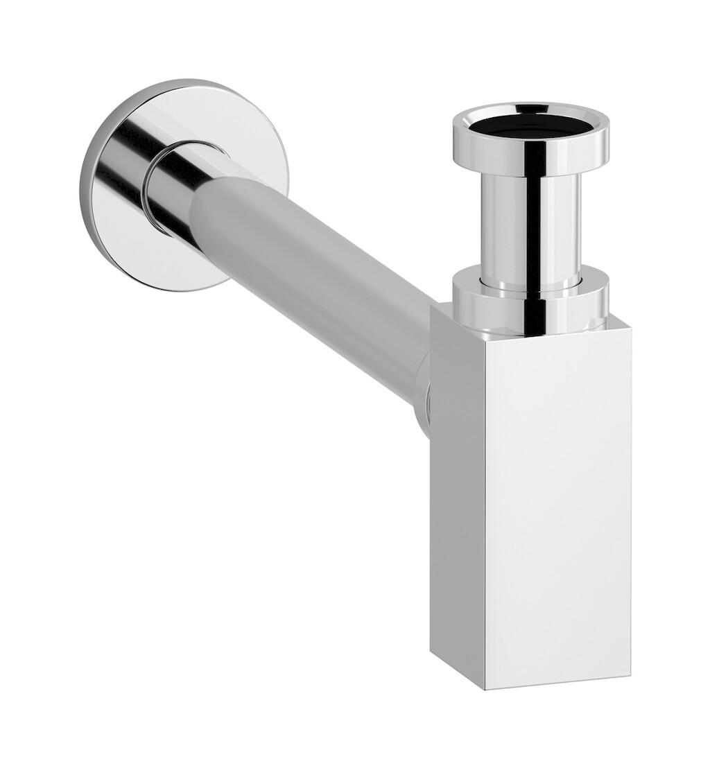 Сифон квадратный WE ARE IB sh080ss Chrome RICAMBI