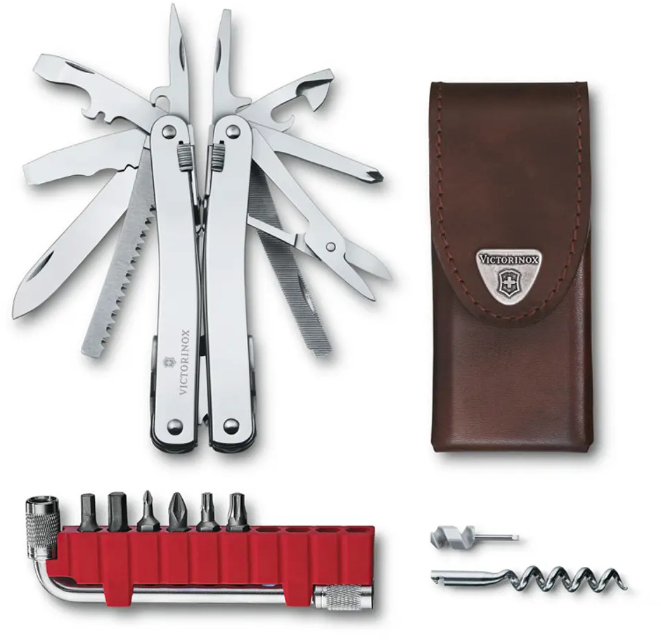91618518 Мультитул-пассатижи Victorinox SwissTool Spirit X Plus 3.0235.L 35 функций STLM-0840462