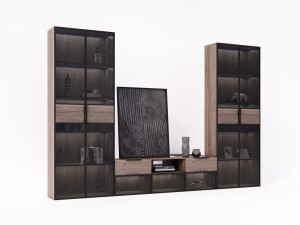 Оборудованная стена