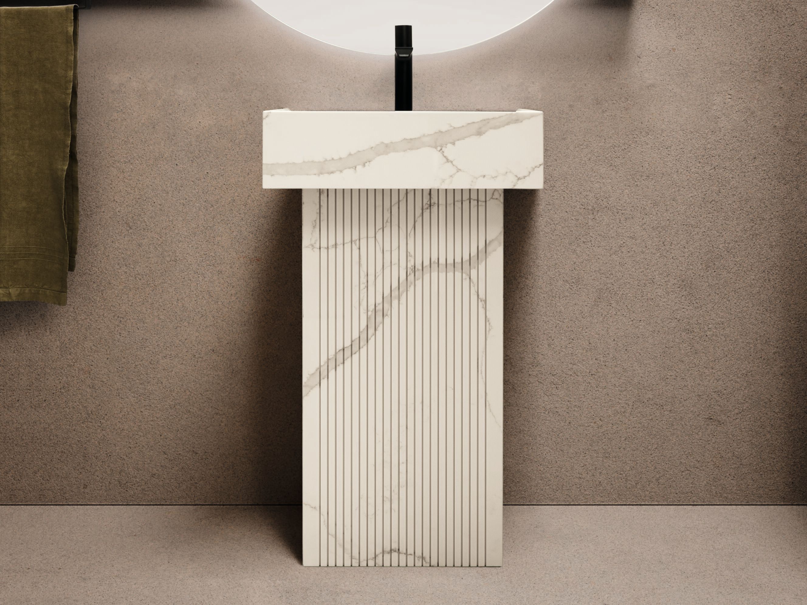 Прямоугольная раковина на колонне Archeda Олимп ARCH-00043489 - Вид №2