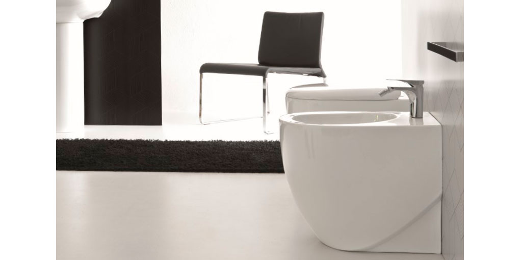 AB10 Приставной унитаз напольный Белый Ceramica Hidra ABC Италия - Вид №3