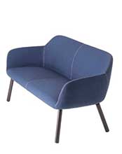 Myra 680 Диван с мягким сиденьем и спинкой, 4 ножки из бука. Et al. Myra