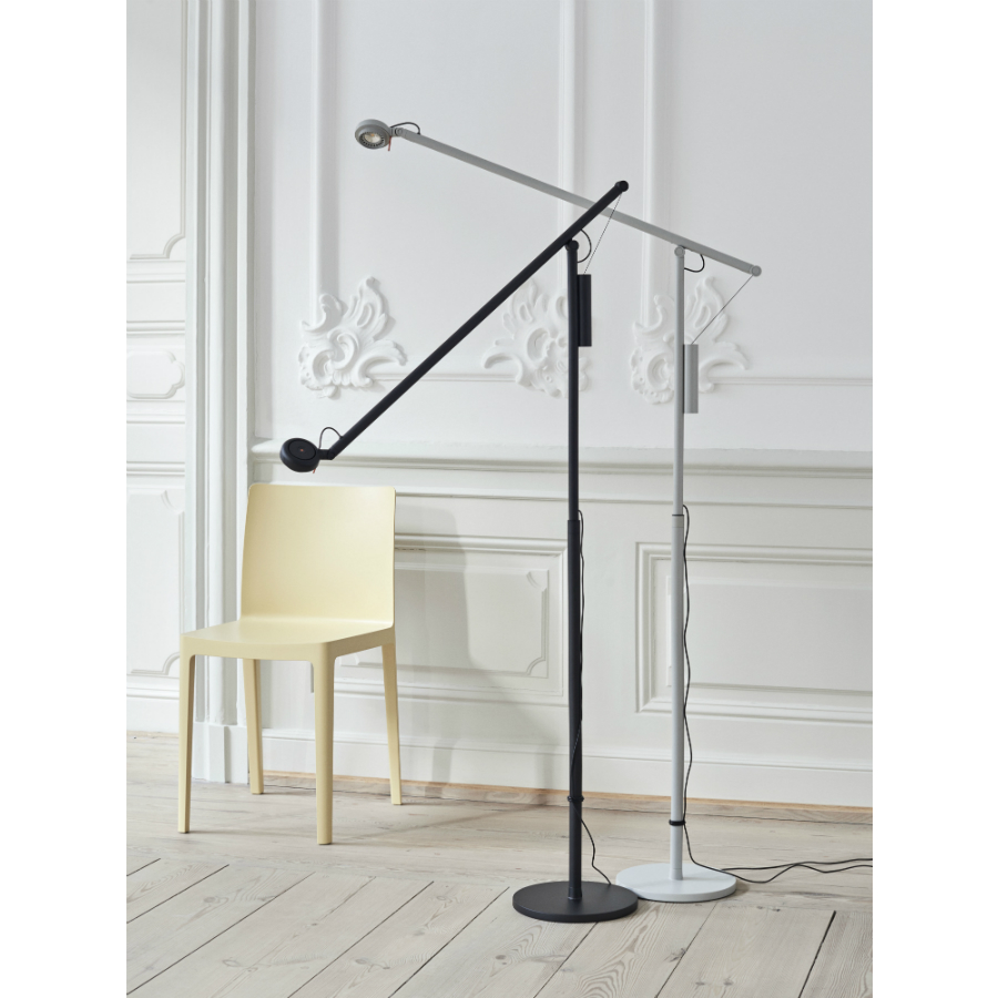 Лампа напольная Fifty-Fifty, пепельно-серая Hay 410213GREY - Вид №4