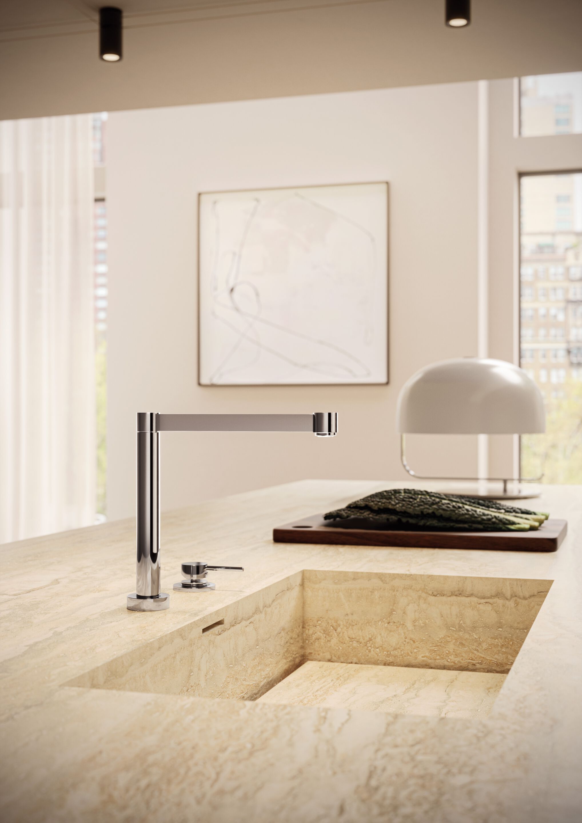 Смеситель для кухни с 2 отверстиями Newform X-TREND KITCHEN ARCH-00098418 - Вид №1