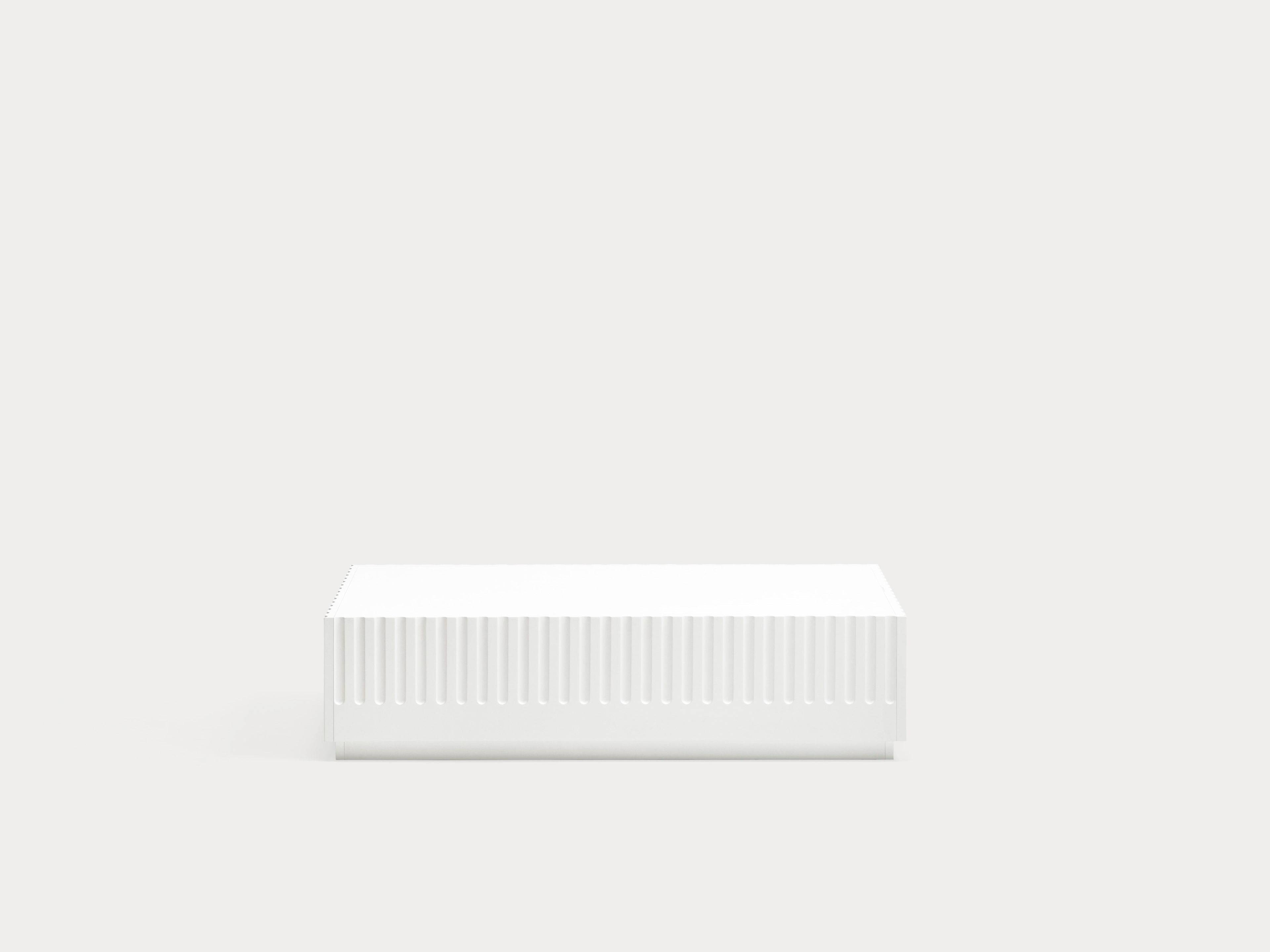 Низкий журнальный столик из МДФ с отсеком для хранения TEULAT Doric ARCH-00068030 - Вид №1