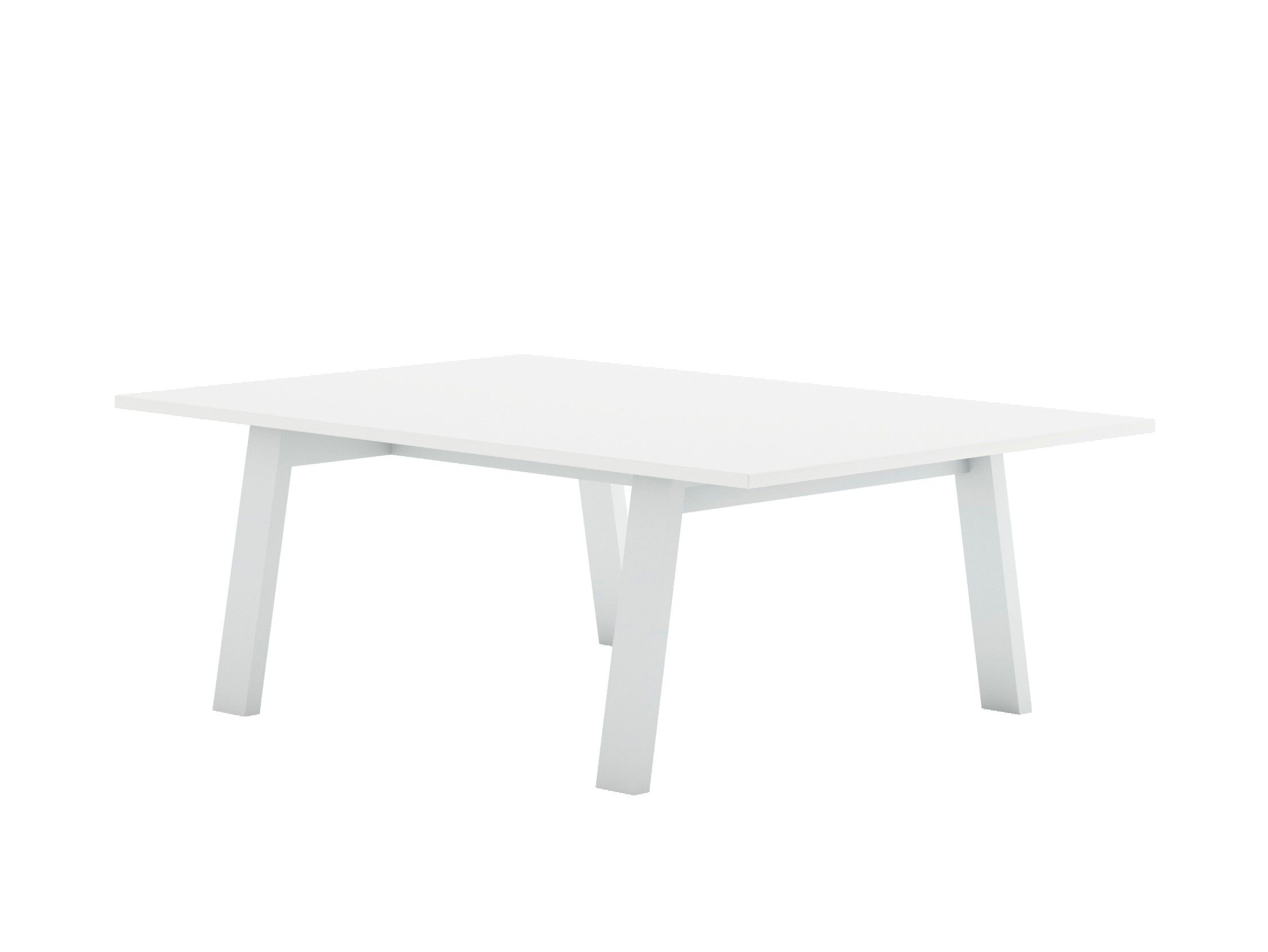 Прямоугольный журнальный столик из алюминия с термокрытием GANDIABLASCO Timeless ARCH-00040168