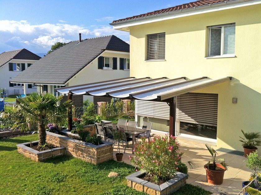 Пристенная пергола из алюминия Santreyd sun-id-1499633 - Вид №2