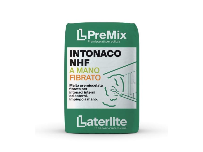 Расслоенный предварительно смешанный раствор для штукатурки Premix INTONACO NHF A MANO FIBRATO ARCH-00100032