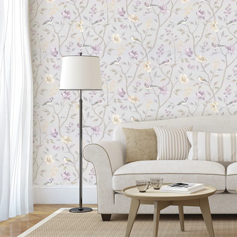 Флизелиновые обои АРТЕКС Эмили серые - элегантная текстура для стильного интерьера 82774404 STLM-0823877 - Вид №3