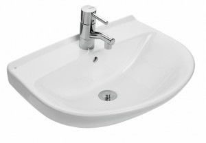 85012 Подвесная раковина настенная прямоугольная IFO  белая