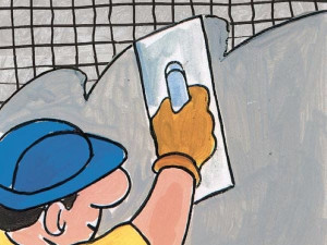 Сетка из базальтового волокна, скрученная и сбалансированная, 220 г / кв. м