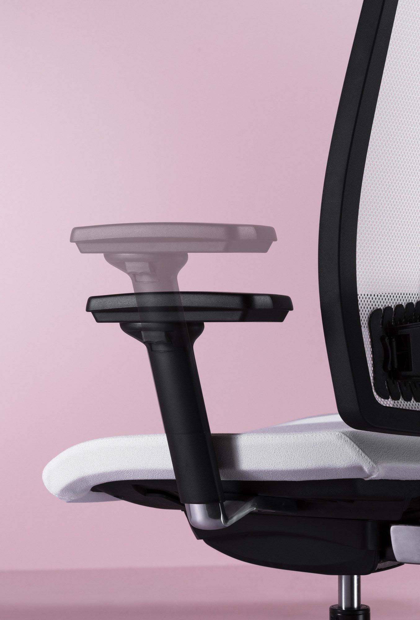 Офисное кресло с регулируемой высотой и сеткой с 5 спицами Luxy Switch ARCH-00025528 - Вид №7