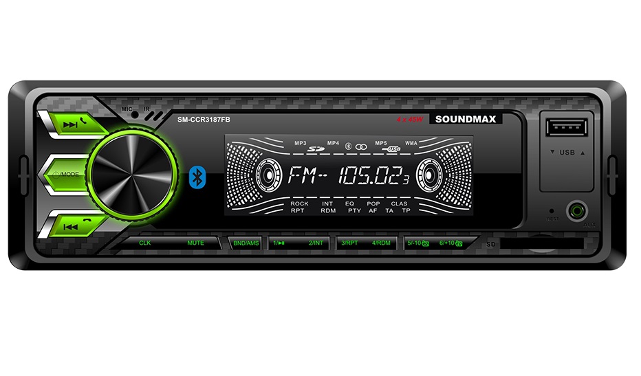 9121132 Автопроигрыватель Soundmax SM-CCR3187FB STDN-0146209