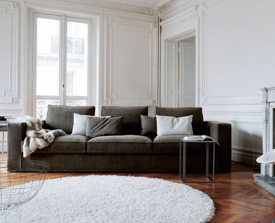 Диван раскладной прямой темно-серый "Алберта" ALTA COMFORT ЛОТОС 030804 Серый  - Вид №4