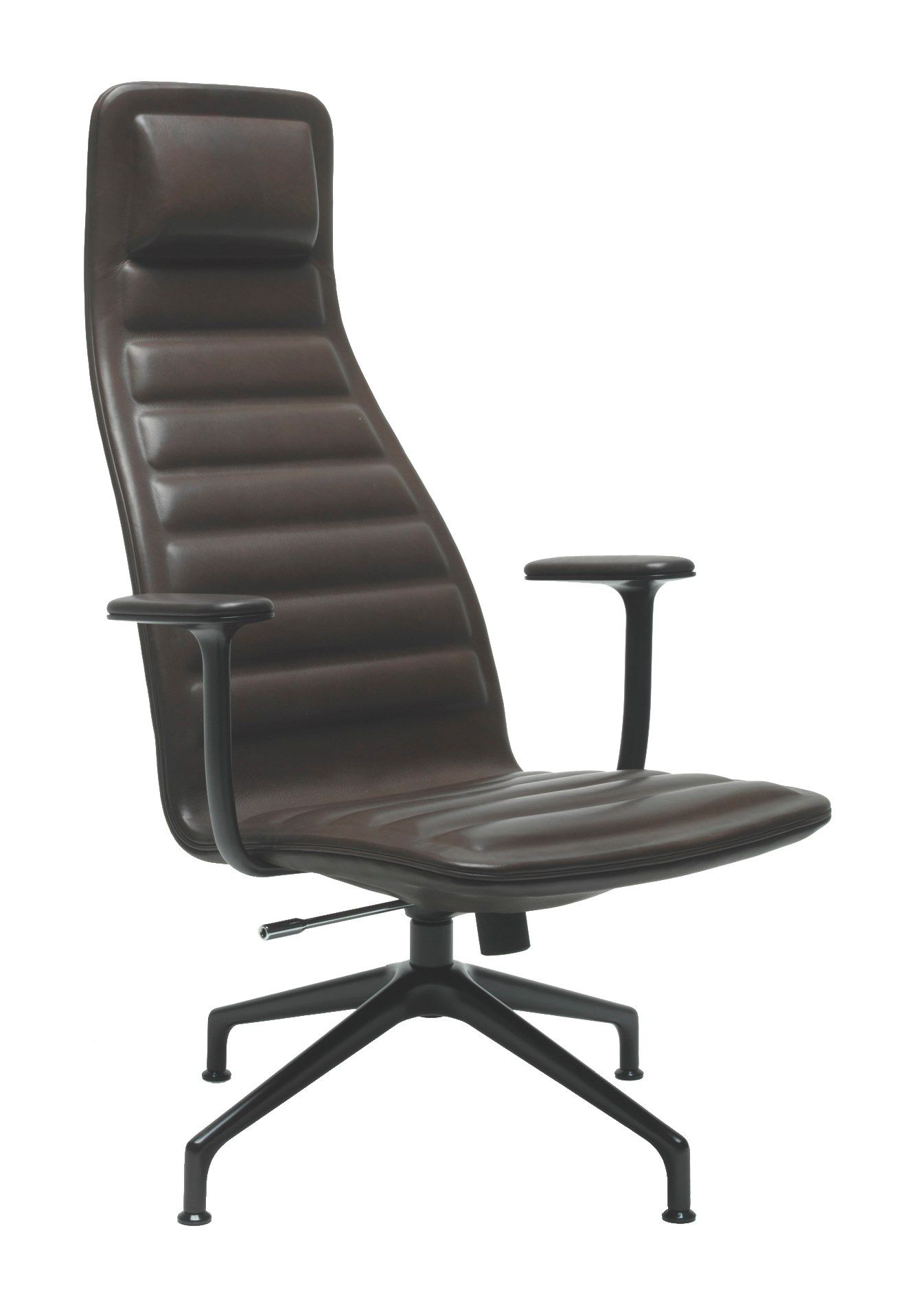 4-спицевое тканевое вращающееся офисное кресло CAPPELLINI ARCH-00036722 - Вид №1