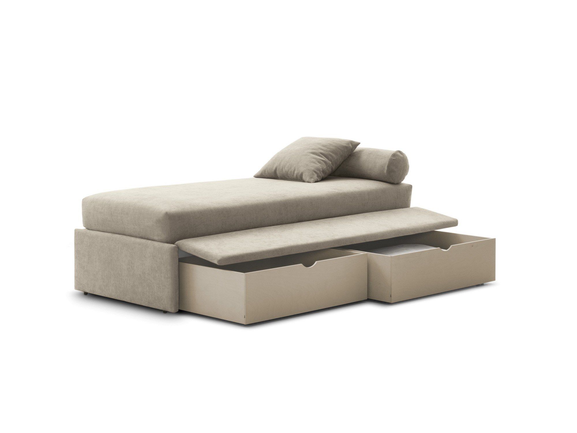 Односпальная кровать с мягким изголовьем Bolzan Line ARCH-00044650 - Вид №11