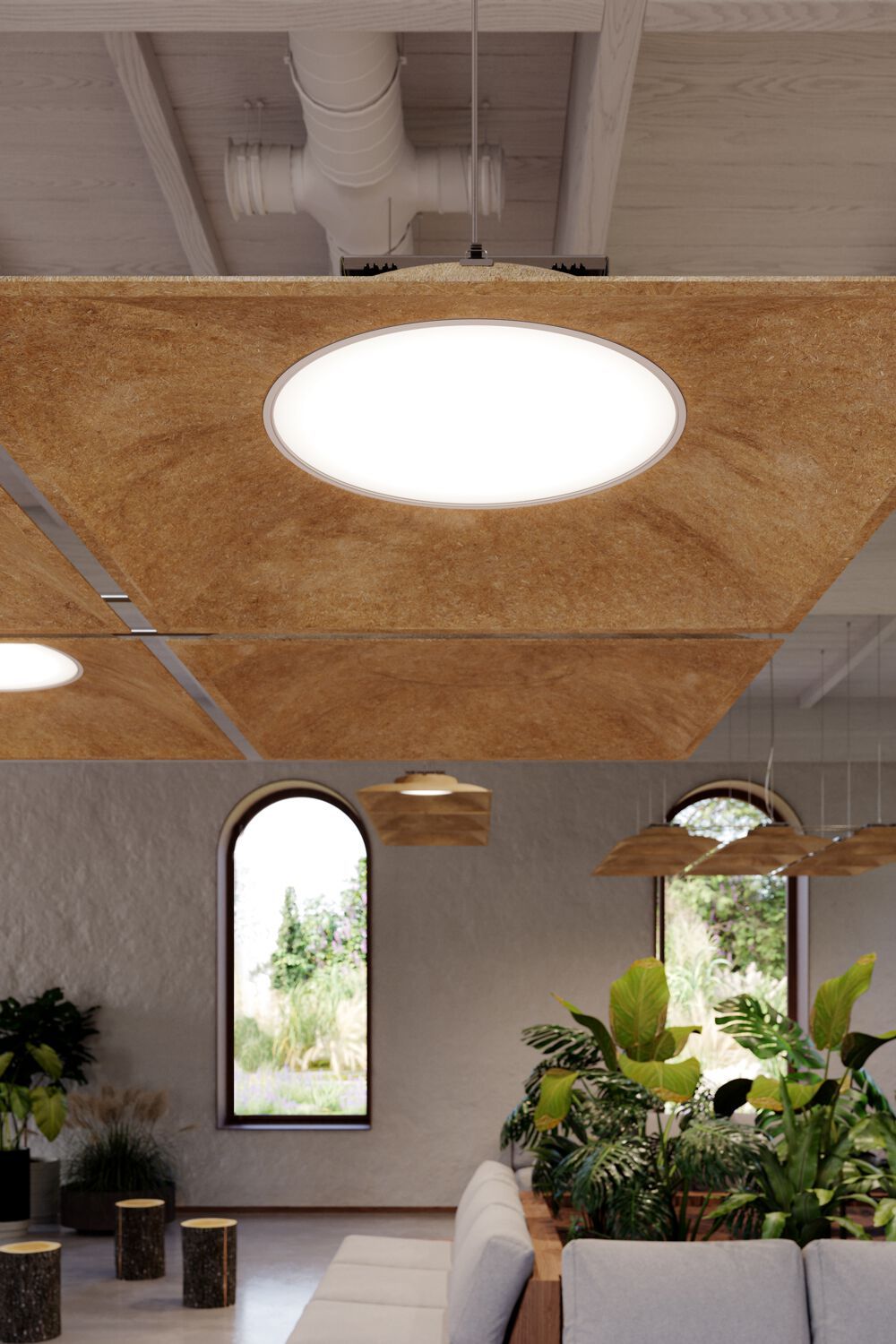 Льняная светодиодная подвесная лампа iGuzzini Light Shed ARCH-00039719 - Вид №2