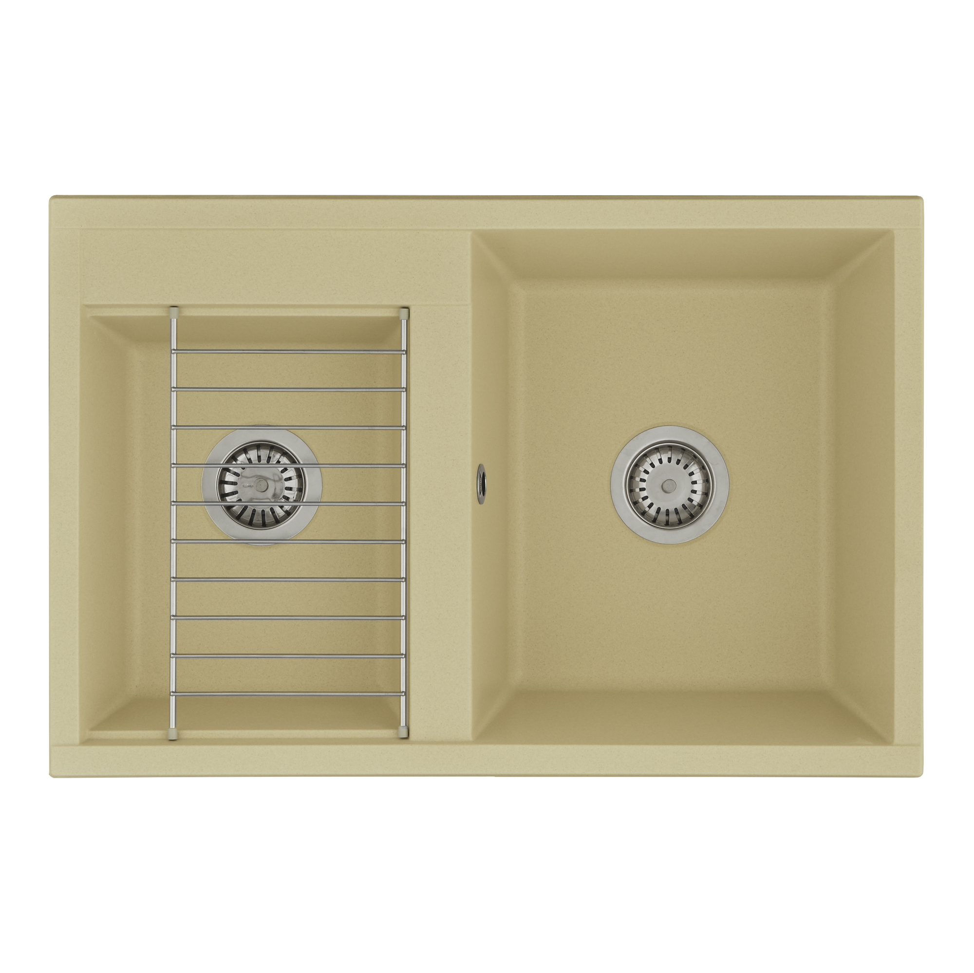 1A723132DE290 Мойка кухонная прямоугольная AQUATON ДЕЛИЯ - Вид №1