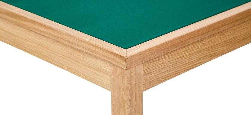 KARN Квадратный покерный стол из дуба Karn design - gioco 716f - Вид №3