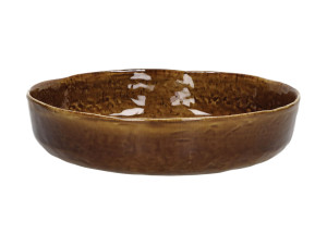 Сервировочная тарелка из керамогранита