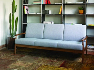 3-местный тканевый диван