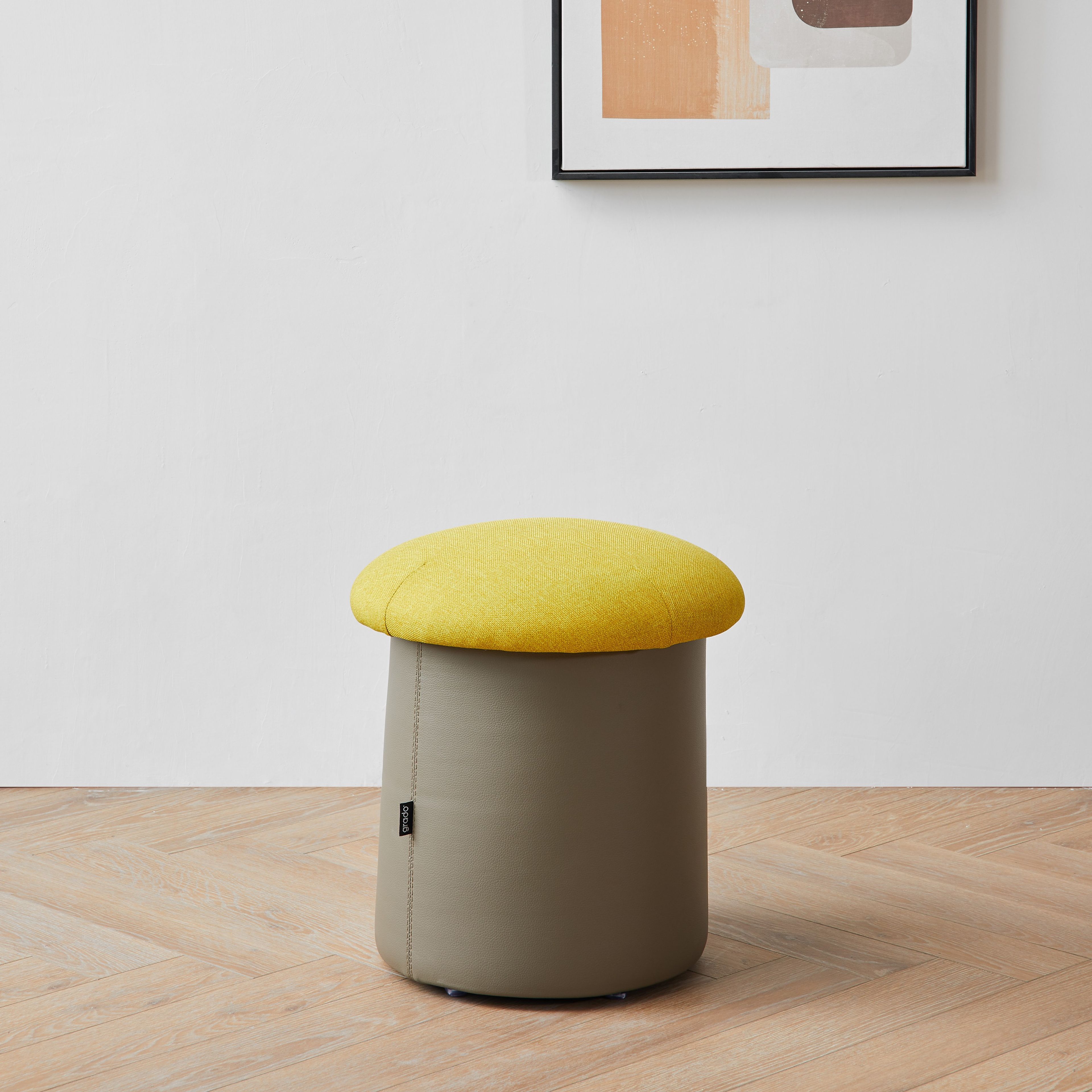 Круглый пуф из ткани Grado Design Гриб ARCH-00032993 - Вид №6