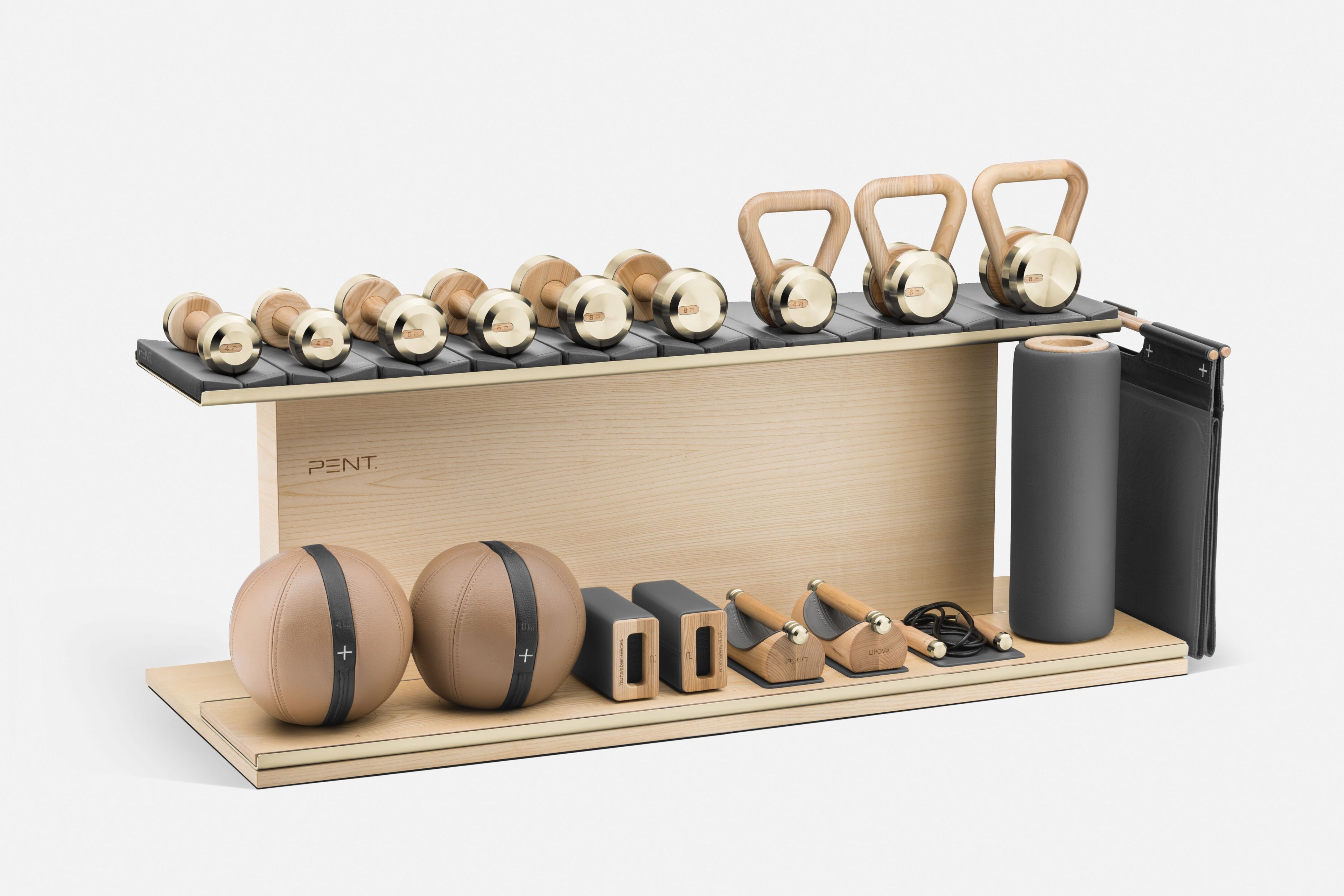 Оборудование для фитнеса из нержавеющей стали и дерева PENT ANA COMBO ARCH-00105027 - Вид №15