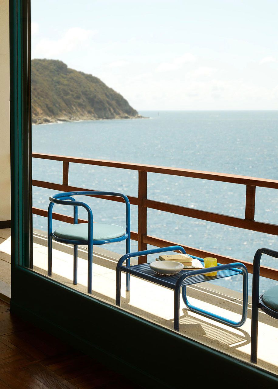 Стальной стул с порошковым покрытием Exteta Locus Solus ARCH-00029160 - Вид №13