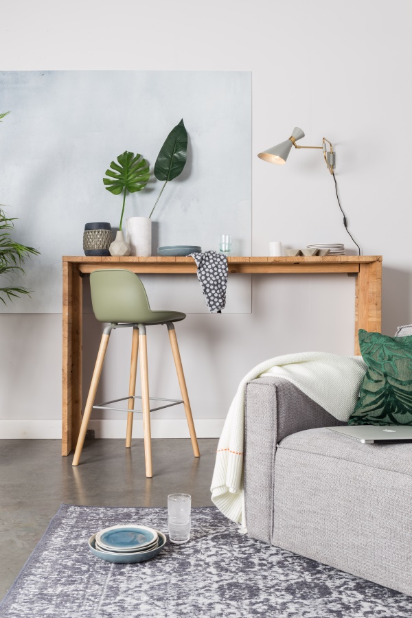 Стул барный Albert Kuip бежевый Zuiver 1500061 - Вид №1