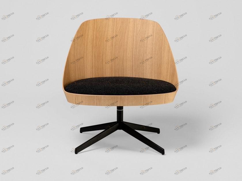 ENEA Кресло из дуба с 4-мя спицами и встроенной подушкой Kaiak sun-id-1347857