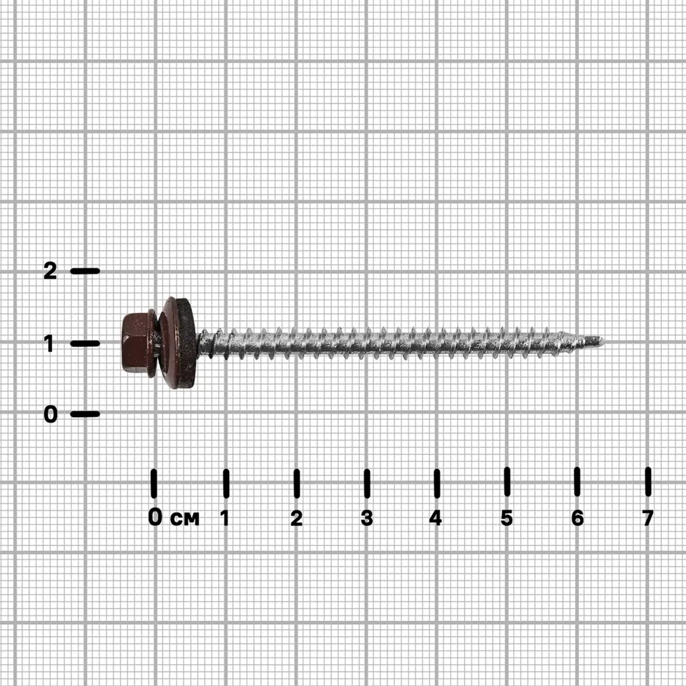 Саморезы кровельные Standers с буром для металлочерепицы и профнастила 89212975 STLM-1009004 - Вид №2