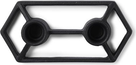 5000011 Подсвечник Prism 2 Black Normann Copenhagen  - Вид №1